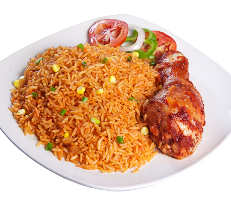 JOLLOF RICE & CHICKEN
