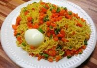 NOODLES & COOKED EGG